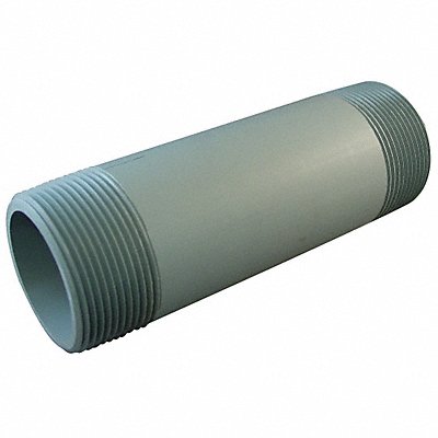 GRAINGER 890120C Nipple Threaded at Both Ends 4x12In CPVC