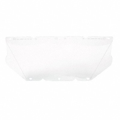 MSA 10115837 Visor Polycarb Clear 8x17 In