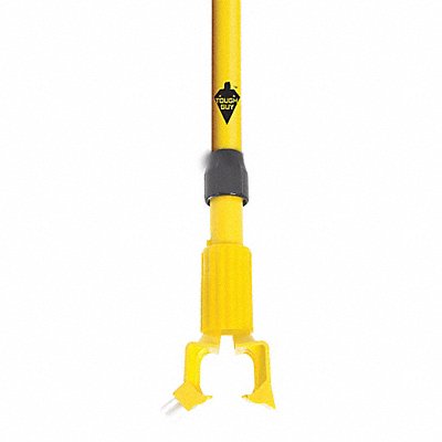 TOUGH GUY 22F184 Wet Mop Handle 54 in L Yellow