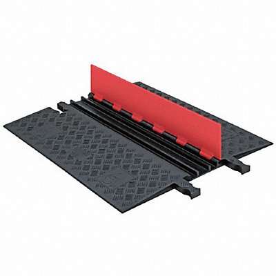 CHECKERS GD3X75OB Cable Protector Hinged 3 Channels 3 ft.