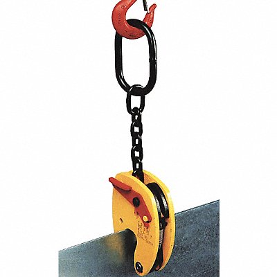 TRACTEL KS075015 Plate Clamp 1 653 lb Load Cap. Automatic