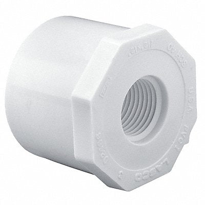 GRAINGER 438289 Reducing Bushing 2 1/2 x 1 in PVC