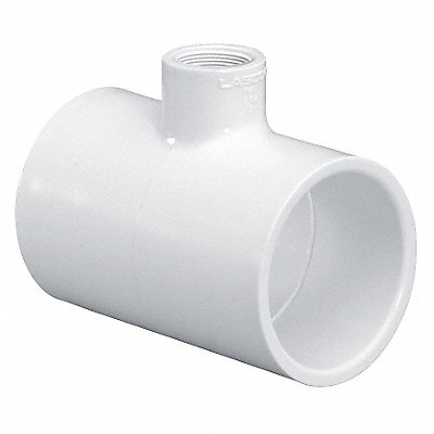 GRAINGER 402251 Reducing Tee 2 x 1 1/2 x 2 in PVC SCH 40