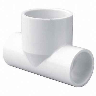 GRAINGER 401133 Reducing Tee 1 x 1 1/2 x 1 in PVC SCH 40