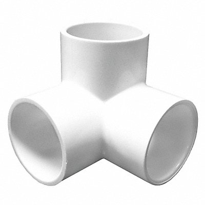 GRAINGER 413015 90 Side Outlet Elbow 1 1/2 in PVC