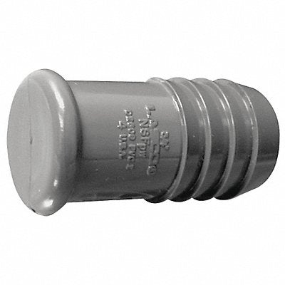 GRAINGER 1449012 Straight Plug 1 1/4 Insert Grey 630 PSI
