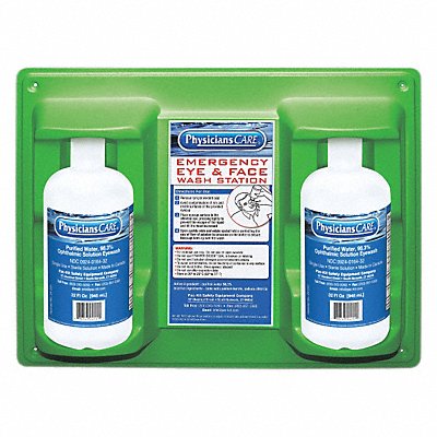 PHYSICIANSCARE 54613 Eye Wash Station 2-32 oz Bottles