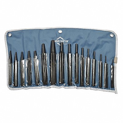 MAYHEW 61341 Combination Punch Set 16 Pieces