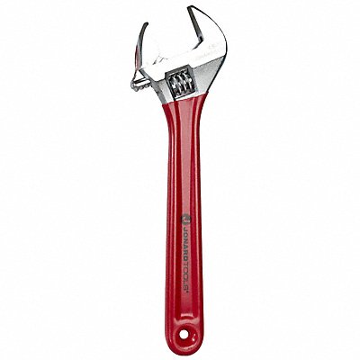 JONARD TOOLS AW12 Adjustable Wrench Vinyl Chrome 12
