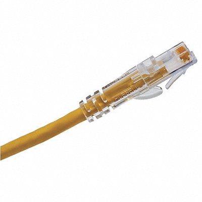 HUBBELL PREMISE WIRING HC6AY20 Patch Cord Cat 6A Clear Boot Yellow 20 t