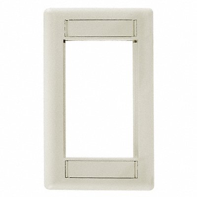 HUBBELL PREMISE WIRING IMF1OW IStation Plate Office White 3U