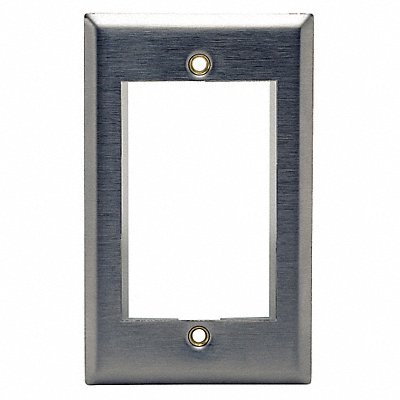 HUBBELL PREMISE WIRING IMSS1 IStation Plate Grey 3U