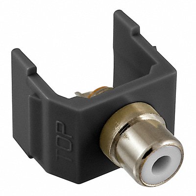 HUBBELL PREMISE WIRING SFRCWBK Connector RCA Duplex Black