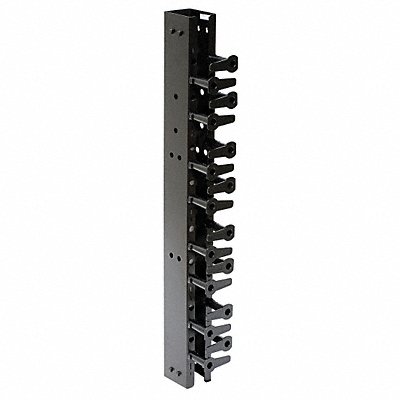HUBBELL PREMISE WIRING VS73 Rack Mount 3.25 in W Z Frame Black