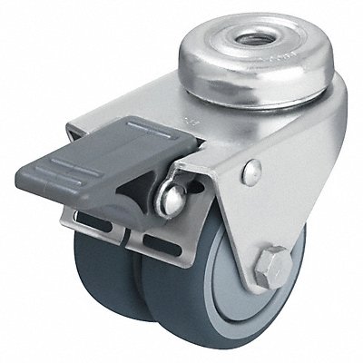 GRAINGER LMDATPA75KFFI Low-Profile Easy-Turn Bolt-Hole Castor