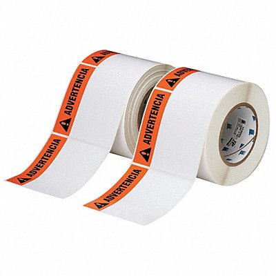 BRADY THTEL1614831AV Thermal Transfer Label Poly 4x4