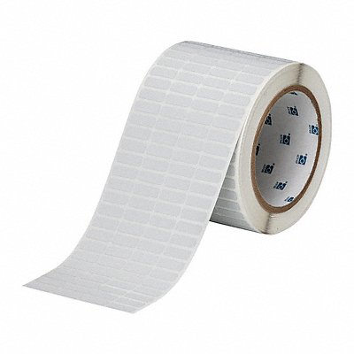 BRADY THT142810 ThermTransLabel MetallizedPoly 0.25x0.75