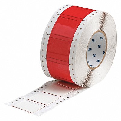 BRADY HX10002WT Wire Marking Sleeves White 2 In W