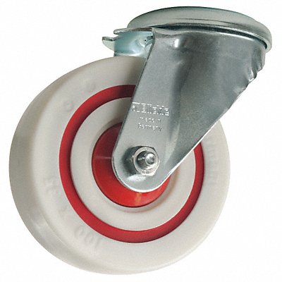 GRAINGER LERPOW100KF General Purpose Bolt-Hole Castor 3-7/8