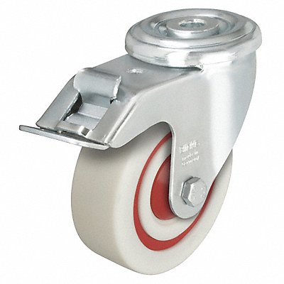 GRAINGER LERPOW100KFFI General Purpose Bolt-Hole Castor 3-7/8