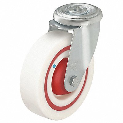 GRAINGER LERPOW125KF General Purpose Bolt-Hole Castor 4-7/8