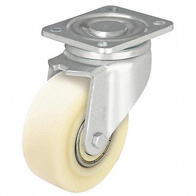 GRAINGER LHGSPO80K Standard Plate Castor Swivel 1540 lb.