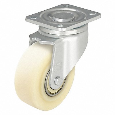 GRAINGER LHGSPO100K1 Standard Plate Castor Swivel 1540 lb.
