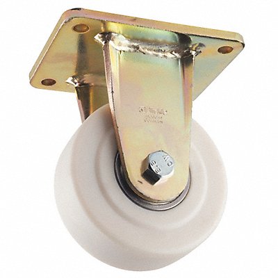 GRAINGER BSGSPO125K Standard Plate Castor Rigid 3850 lb.