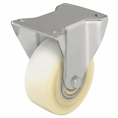 GRAINGER BHGSPO100K1 Standard Plate Castor Rigid 1540 lb.