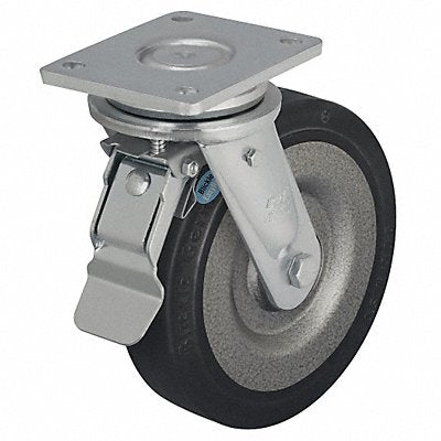 GRAINGER LOSE125KST Standard Plate Castor Swivel 705 lb.