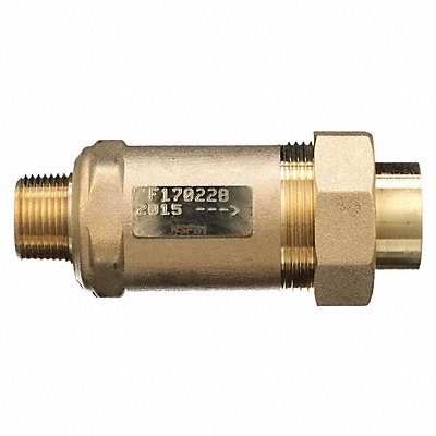 WILKINS 34MX34UF700XL Dual Check Valve Bronze 3/4 MNPTxFNPT