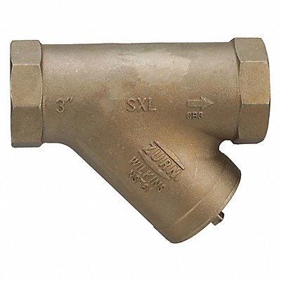ZURN WILKINS 3SXL Y Strainer 8 1/2 H 20 mesh Bronze