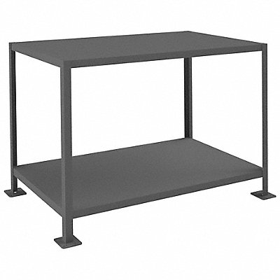 DURHAM MFG MT3648363K295 Fixed Work Table Steel 48 W 36 D