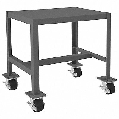 DURHAM MFG MTM1824242K195 Mobile Machine Table 18x24x24 2000 lb.