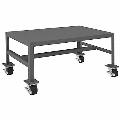DURHAM MFG MTM2436182K195 Mobile Machine Table 24x36x18 2000 lb