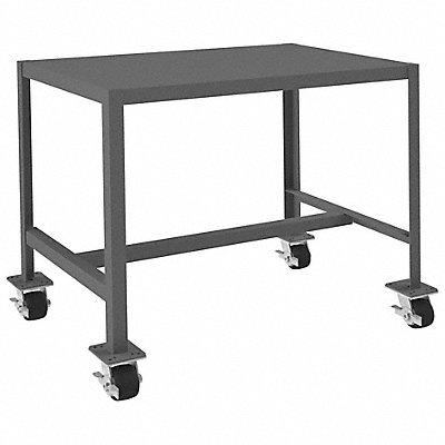 DURHAM MFG MTM2436302K195 Mobile Machine Table 24x36x30 2000 lb.