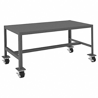 DURHAM MFG MTM2448242K195 Mobile Machine Table 24x48x24 2000 lb.