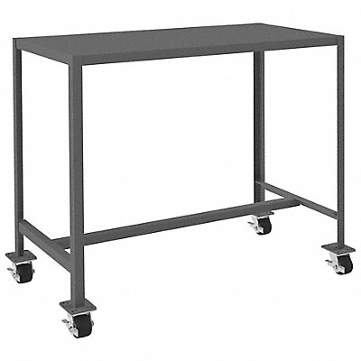 DURHAM MFG MTM2448422K195 Mobile Machine Table 24x48x42 2000 lb.