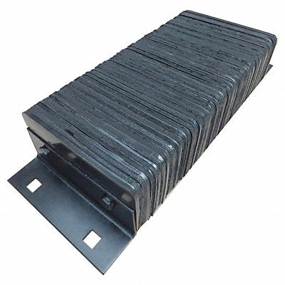 GRAINGER 22NT84 Dock Bumper 26x4-1/2x10 in Rubber
