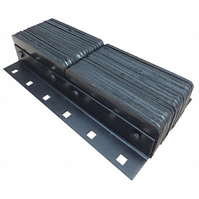 GRAINGER 22NT90 Dock Bumper 13x4-1/2x24 in Rubber