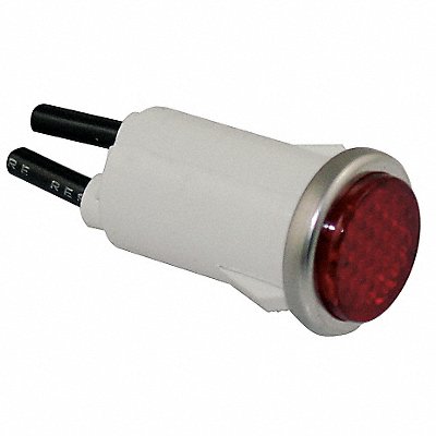 DAYTON 22NY41 Flush Panel Light Red 12 V AC/DC