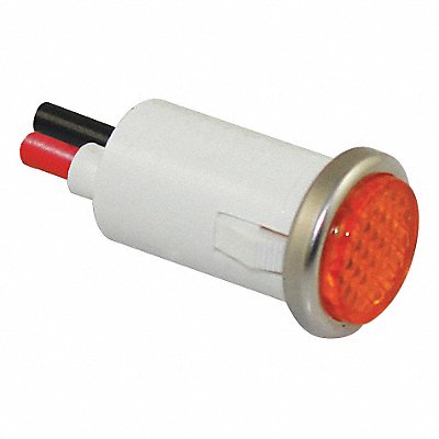 DAYTON 22NY54 Flush Panel Light Amber 120 V AC/DC