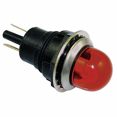 DAYTON 22NY63 Raised Panel Light Amber 120 V AC
