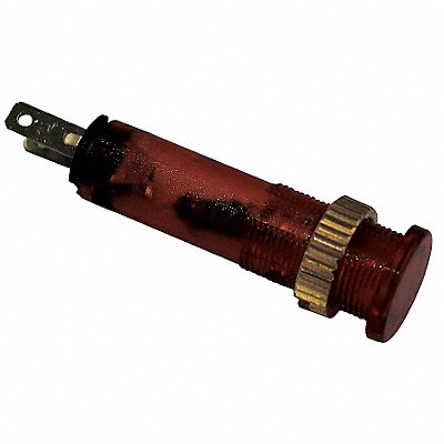 DAYTON 22NY73 Flush Panel Light Amber 12 V AC/DC