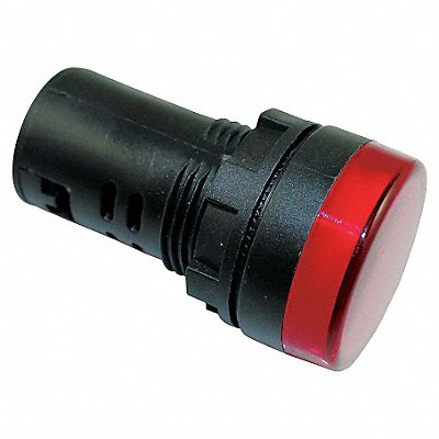 DAYTON 22NZ06 Raised Panel Light Red 120 V AC