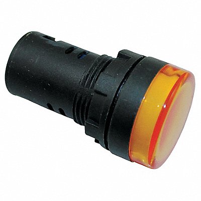 DAYTON 22NZ08 Raised Panel Light Amber 120 V AC