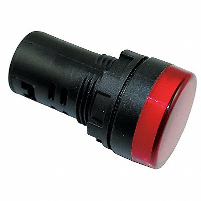 DAYTON 22NZ11 Raised Panel Light Red 240 V AC