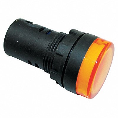 DAYTON 22NZ13 Raised Panel Light Amber 240 V AC