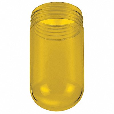 HUBBELL KILLARK VAMGP100 Glass Globe 3 1/2 L 3 1/2 W 5 1/4 H Amber