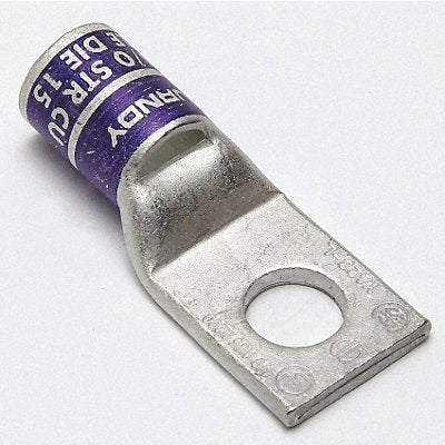 BURNDY YA28LNT38 One Hole Lug Compression Connector STD Purple 15